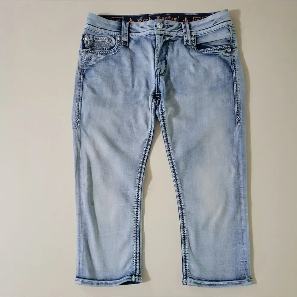 Rock Revival Nadja Easy Crop Denim Jeans